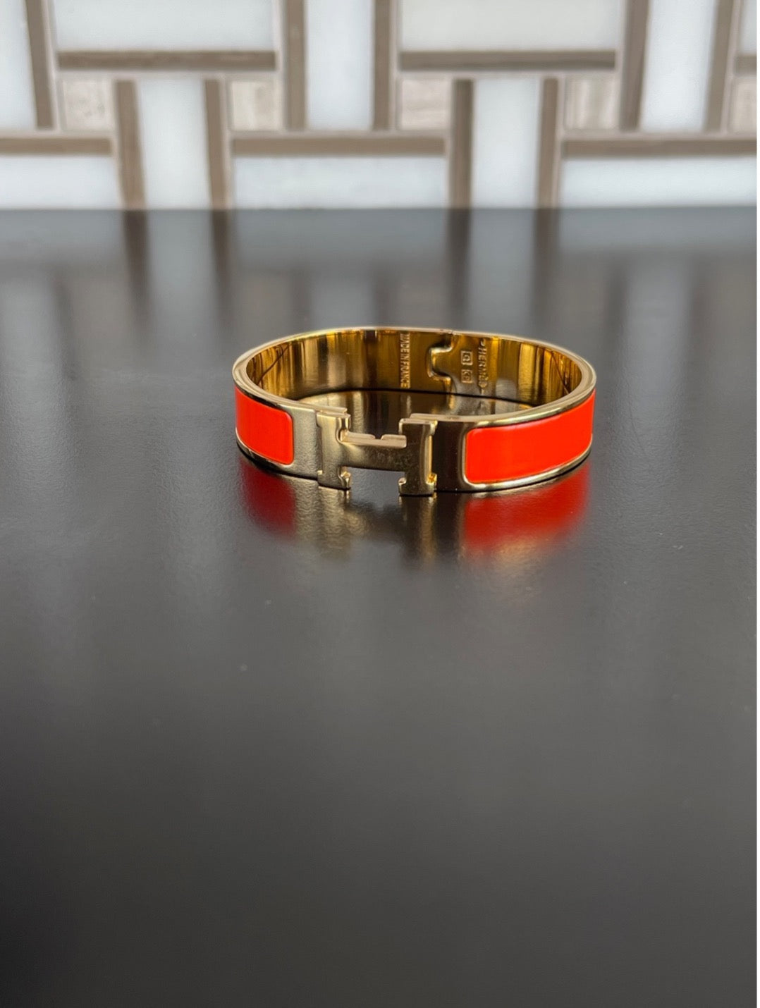 “H” Bangle Signature Designer Bracelet