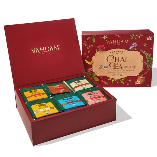 Vahdam Chai Tea Gift Collection