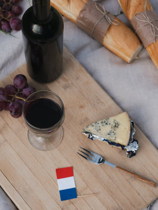 Cheese And Wine Gift Basket