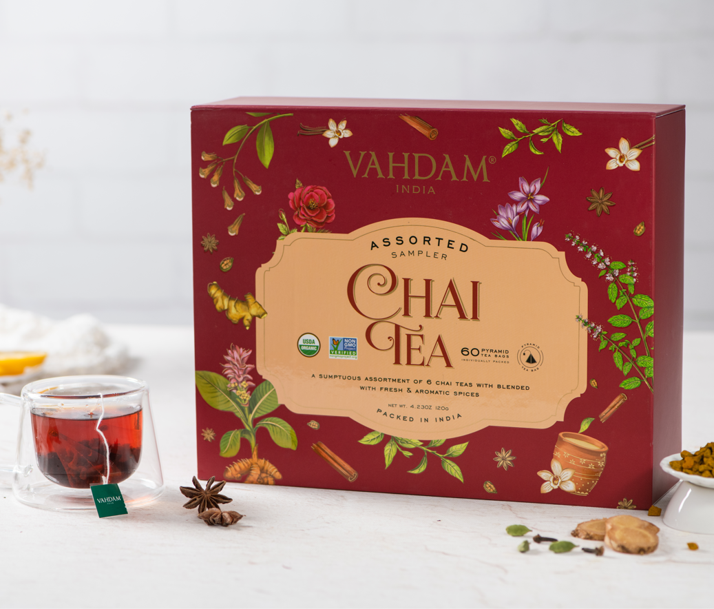 Vahdam Chai Tea Gift Collection